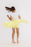 Yellow Twirl Skort