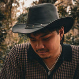 Yellowstone – Premium Leather Cowboy Hat with Western Heritage - Unik Just for Bikers - Flyclothing LLC