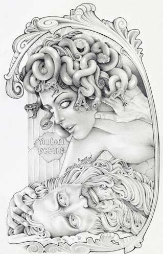 Black Market Art Company You Can&# See Me Print