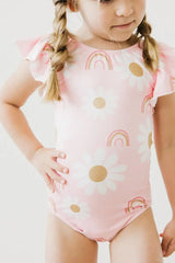 You are My Sunshine S/S Flutter Sleeve Leotard - Mila & Rose ® - Flyclothing LLC