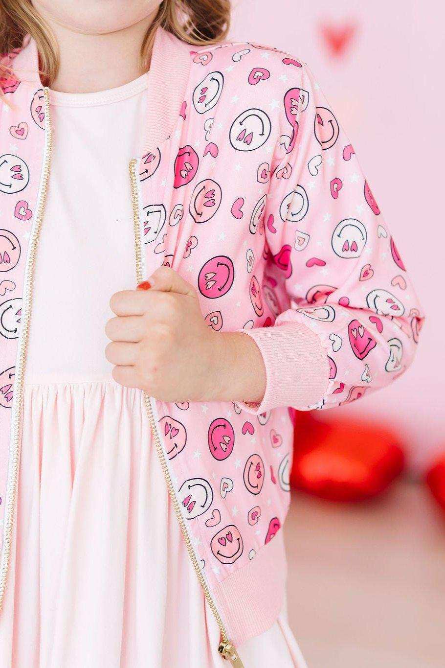SALE You Make Me Happy Satin Jacket - Mila & Rose ® - Flyclothing LLC