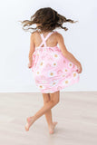 You are My Sunshine Ruffle Cross Back Dress - Mila & Rose ® - Flyclothing LLC