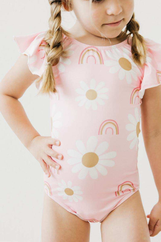 You are My Sunshine S/S Flutter Sleeve Leotard - Mila & Rose ® - Flyclothing LLC