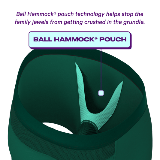 The Young Grasshopper | Green paradICE™ Cooling Ball Hammock® Pouch Underwear - Shinesty