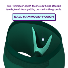 The Young Grasshopper | Green paradICE™ Cooling Ball Hammock® Pouch Underwear - Shinesty