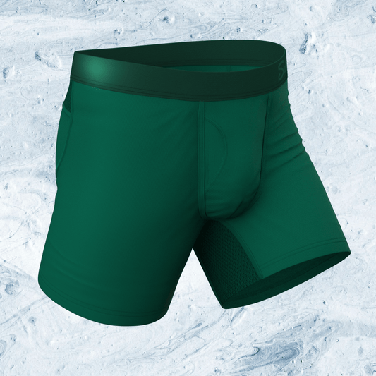 The Young Grasshopper | Green paradICE™ Cooling Ball Hammock® Pouch Underwear - Shinesty