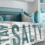 Stay Salty Coastal Sign VI - Tailored Canvases - Flyclothing LLC