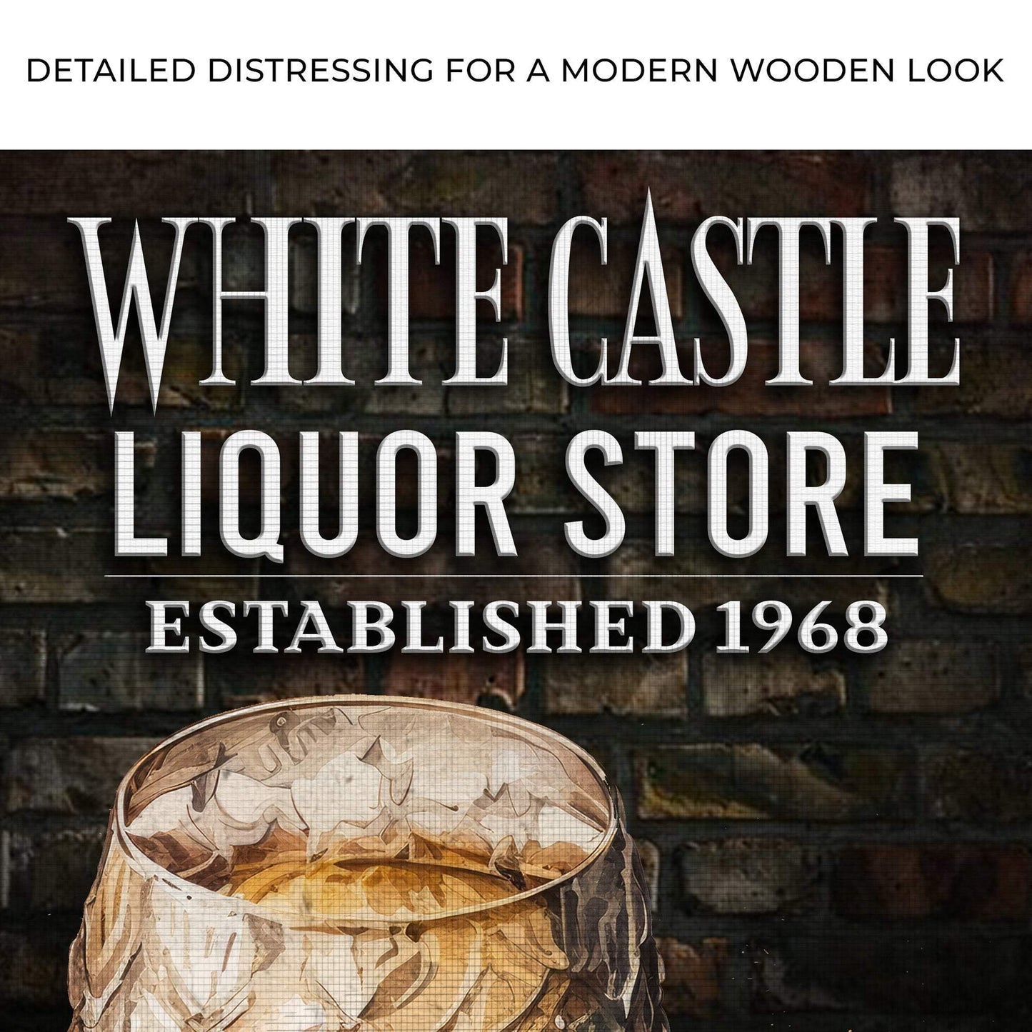 Liquor Store Sign III | Customizable Canvas - Tailored Canvases - Flyclothing LLC