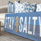 Stay Salty Coastal Sign VII - Tailored Canvases - Flyclothing LLC