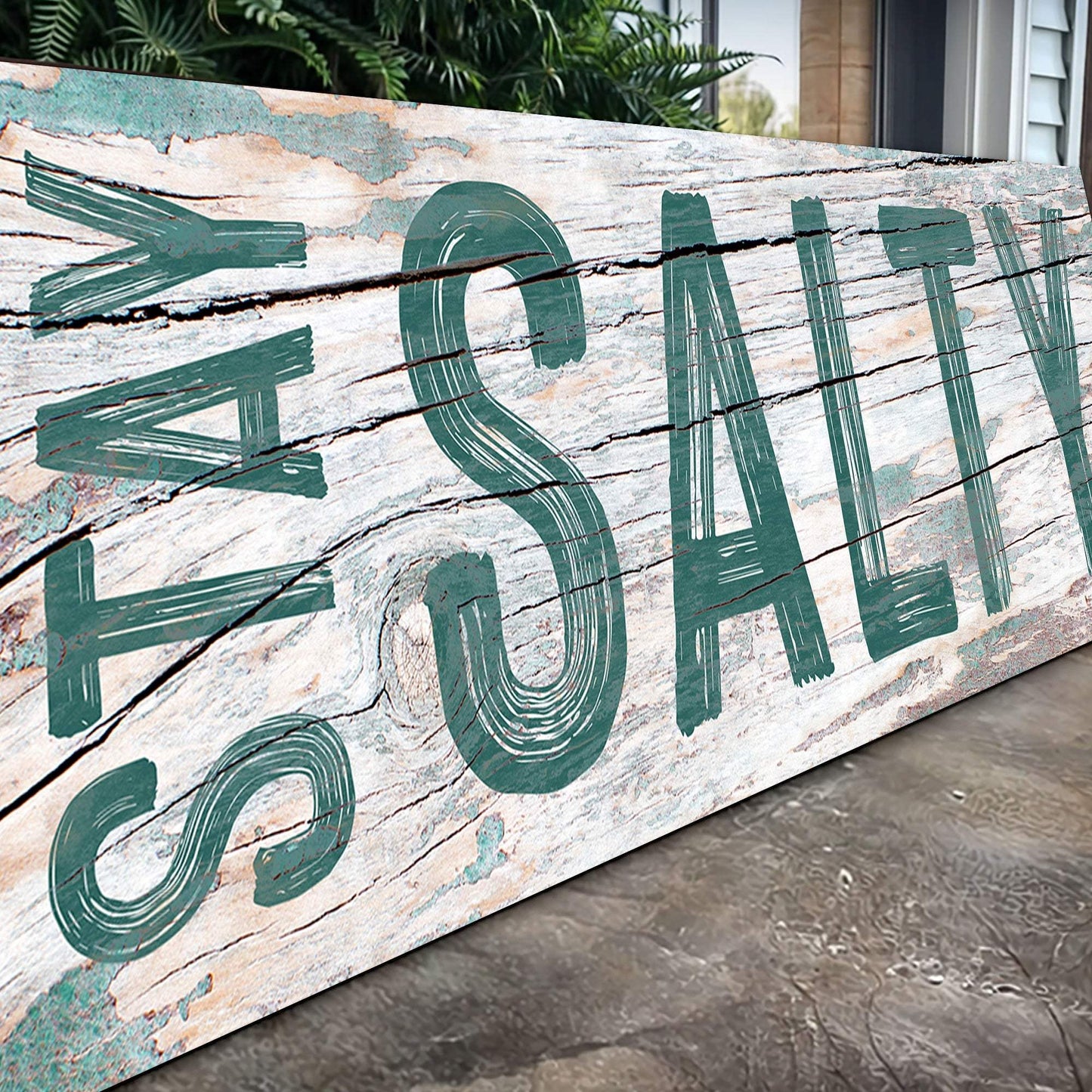 Stay Salty Coastal Sign VI - Tailored Canvases - Flyclothing LLC