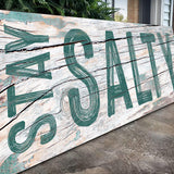 Stay Salty Coastal Sign VI - Tailored Canvases - Flyclothing LLC