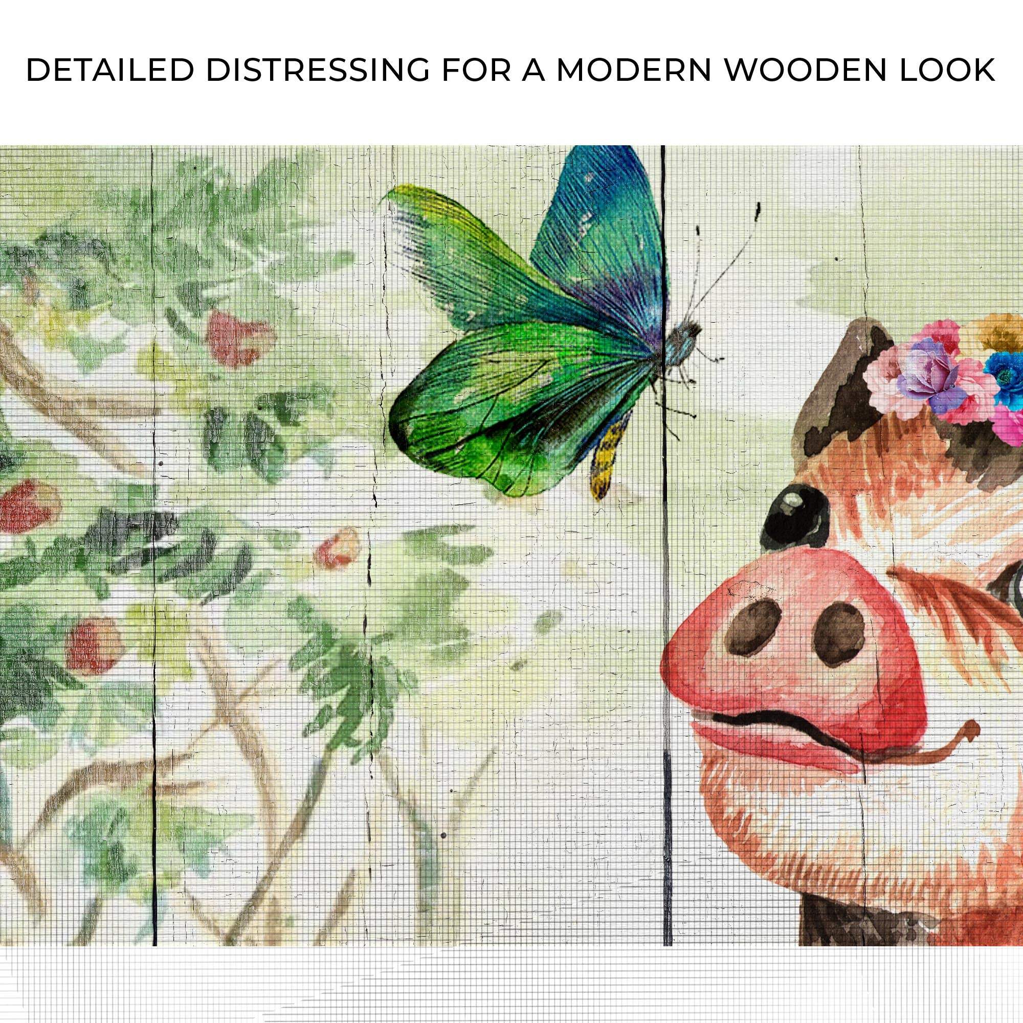 Cute Little Pig Canvas Wall Art - Tailored Canvases - Flyclothing LLC