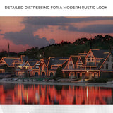Houses Philadelphia Boathouse Row Canvas Wall Art - Tailored Canvases - Flyclothing LLC