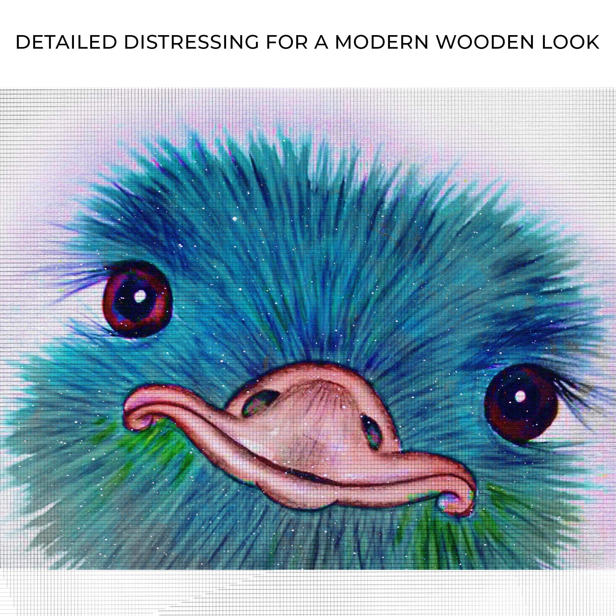 Watercolor Ostrich Canvas Wall Art - Tailored Canvases - Flyclothing LLC