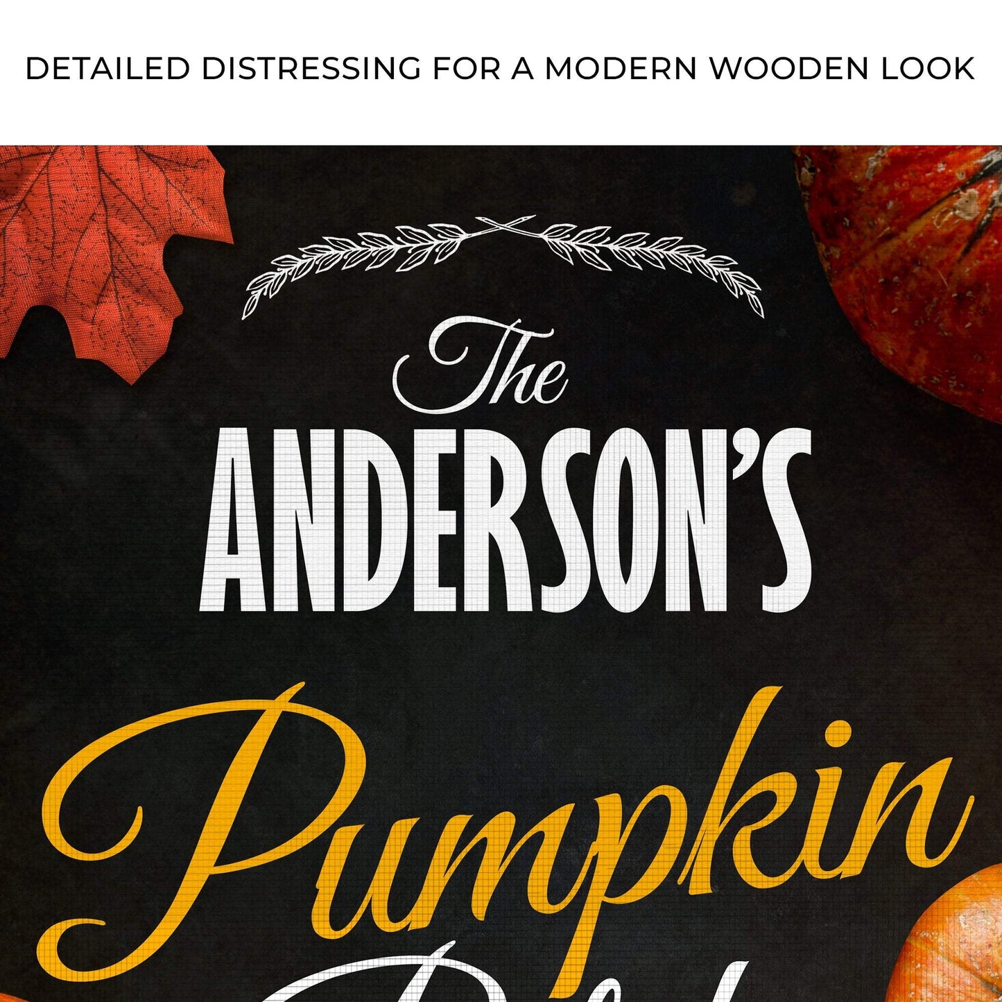 Pumpkin Patch Sign VI - Tailored Canvases - Flyclothing LLC