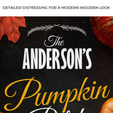 Pumpkin Patch Sign VI - Tailored Canvases - Flyclothing LLC