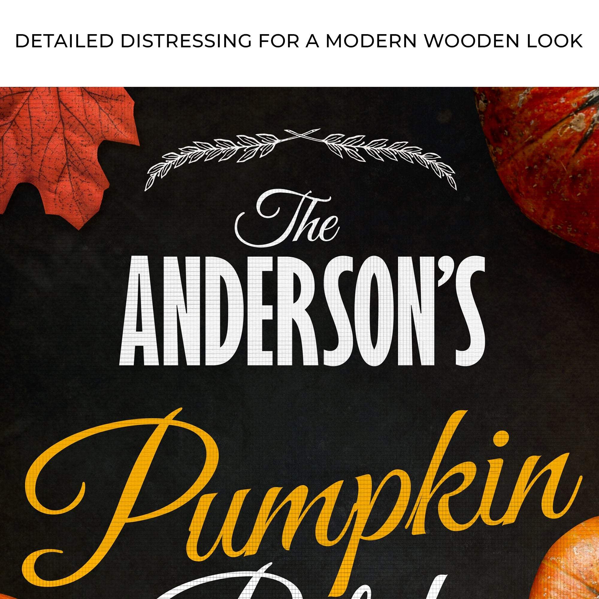 Pumpkin Patch Sign VI - Tailored Canvases - Flyclothing LLC