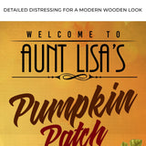 Pumpkin Patch Sign VII - Tailored Canvases - Flyclothing LLC