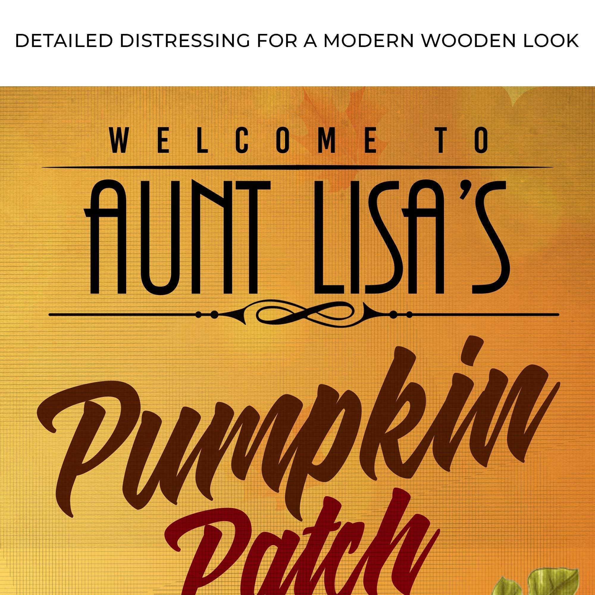 Pumpkin Patch Sign VII - Tailored Canvases - Flyclothing LLC