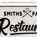 Restaurant Sign V - Tailored Canvases - Flyclothing LLC