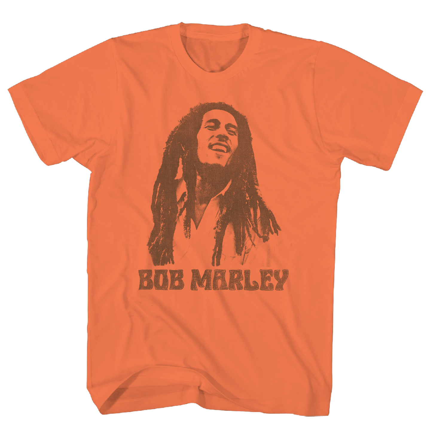 BOB MARLEY PHOTO TEE ORANGE T-SHIRT