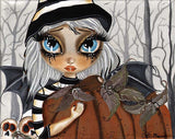 Black Market Art Company Zelda The Haloween Fairy Print