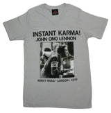 John Lennon Instant Karma V-Neck T-Shirt - John Lennon - Flyclothing LLC