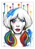 Black Market Art Company Zooey Print