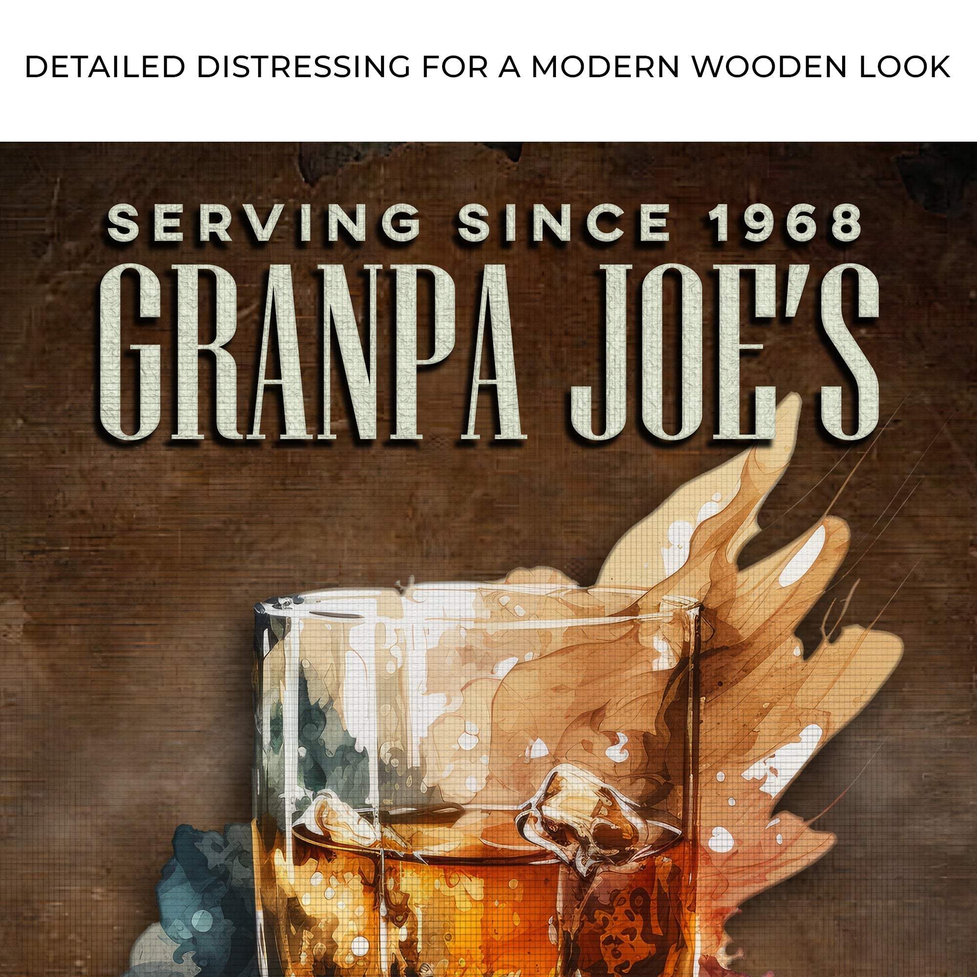 Only The Finest Whiskey Bar Sign - Tailored Canvases - Flyclothing LLC