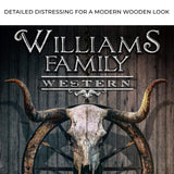 Western Cowboy Saloon Sign - Tailored Canvases - Flyclothing LLC