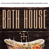 Rinse And Relax Bath House Sign - Tailored Canvases - Flyclothing LLC