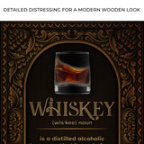 Whiskey Definition Sign - Tailored Canvases - Flyclothing LLC