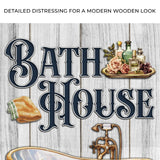 Relax Soak Unwind Bath House Sign - Tailored Canvases - Flyclothing LLC