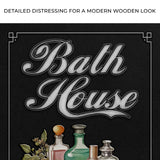 Relax Soak Escape Bath House Sign - Tailored Canvases - Flyclothing LLC