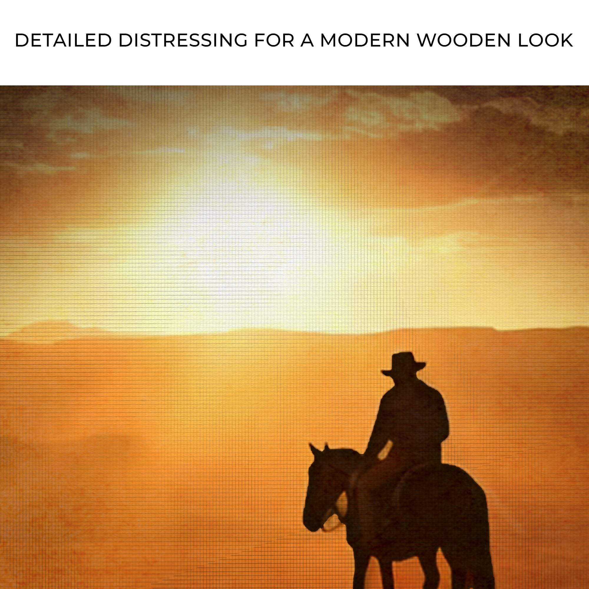 Ride Off Into The Sunset Western Sayings For Signs - Tailored Canvases - Flyclothing LLC