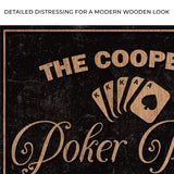 Invitation Only Poker Room Sign - Tailored Canvases - Flyclothing LLC