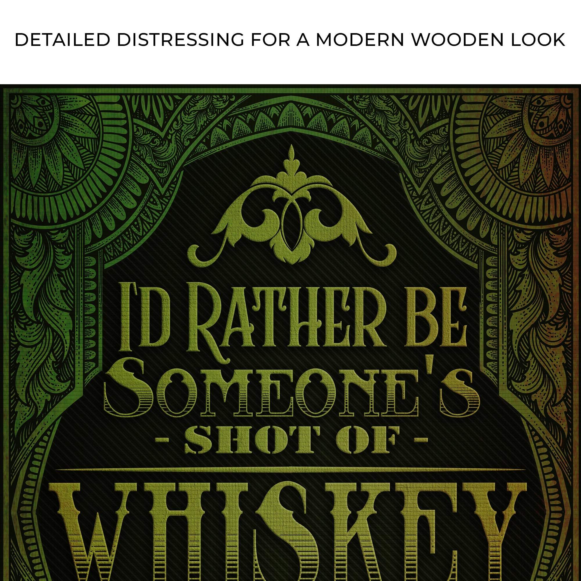 Whiskey Sign - Tailored Canvases - Flyclothing LLC