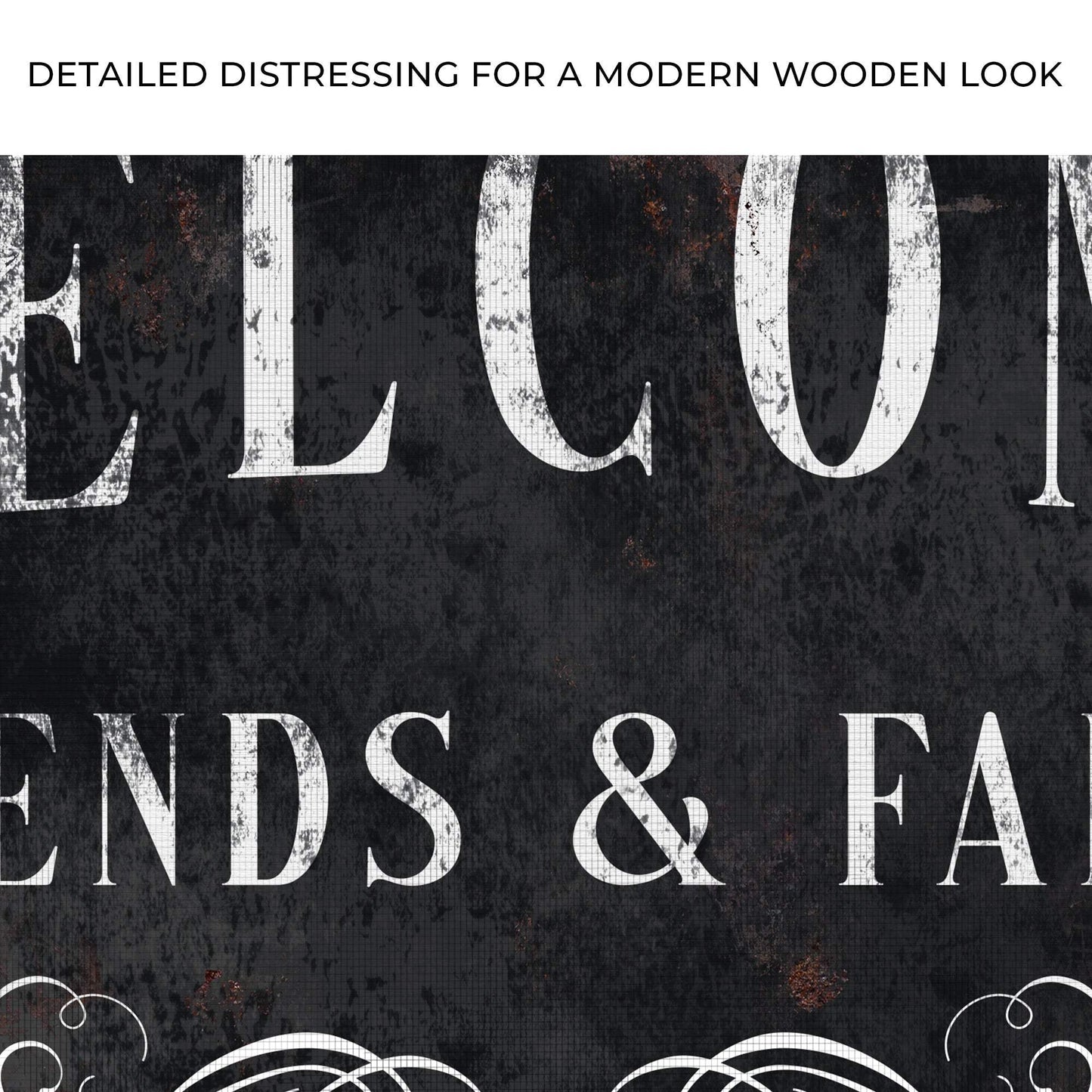 Welcome Friends & Family Sign III - Tailored Canvases - Flyclothing LLC