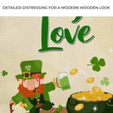 St. Patrick's Day Lucky In Love Sign - Tailored Canvases - Flyclothing LLC
