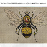Vintage Queen Bee Canvas Wall Art - Tailored Canvases - Flyclothing LLC