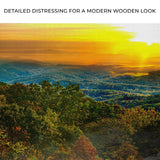 Foggy Mountain At Sunrise Canvas Wall Art - Tailored Canvases - Flyclothing LLC