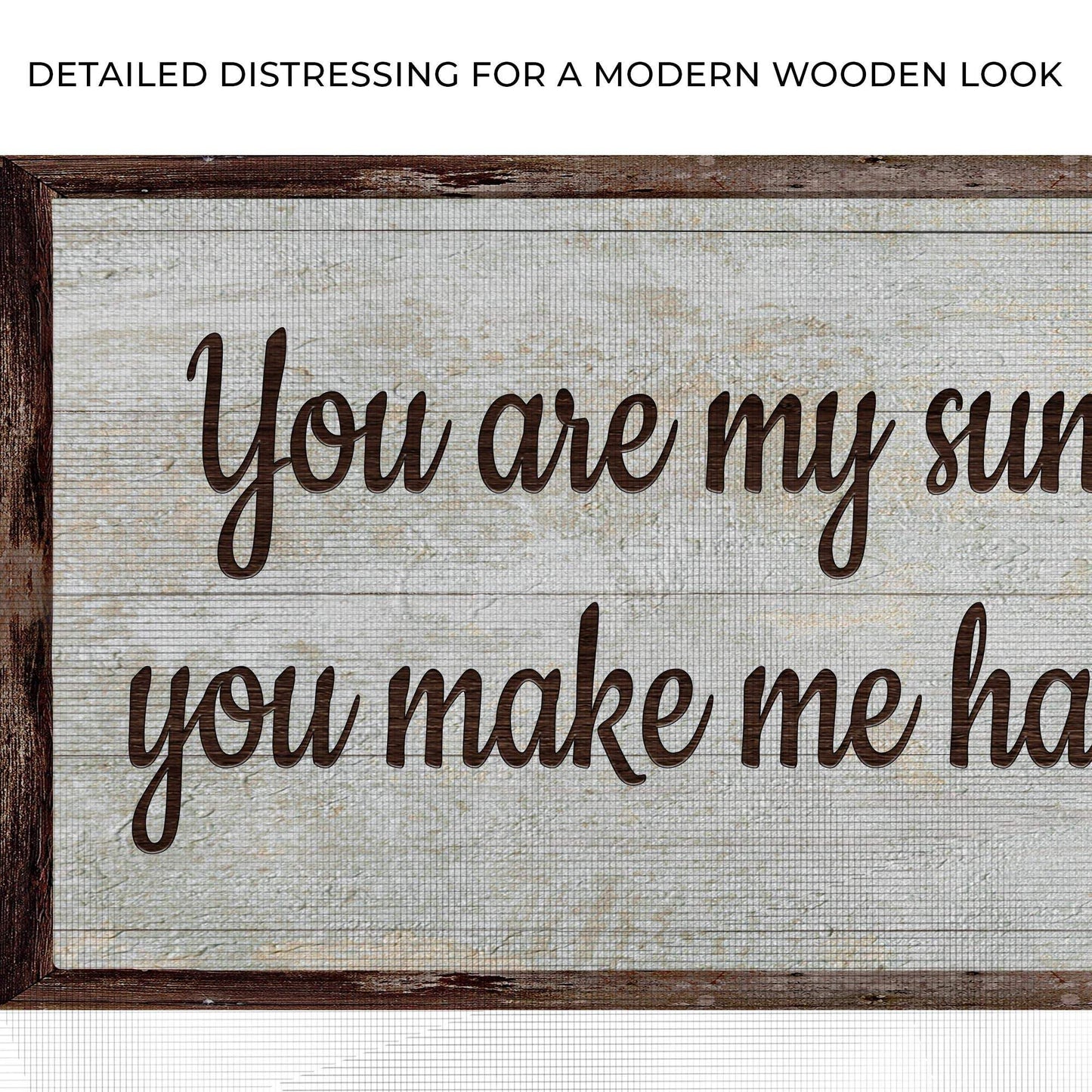 You Are My Sunshine Sign III - Tailored Canvases - Flyclothing LLC
