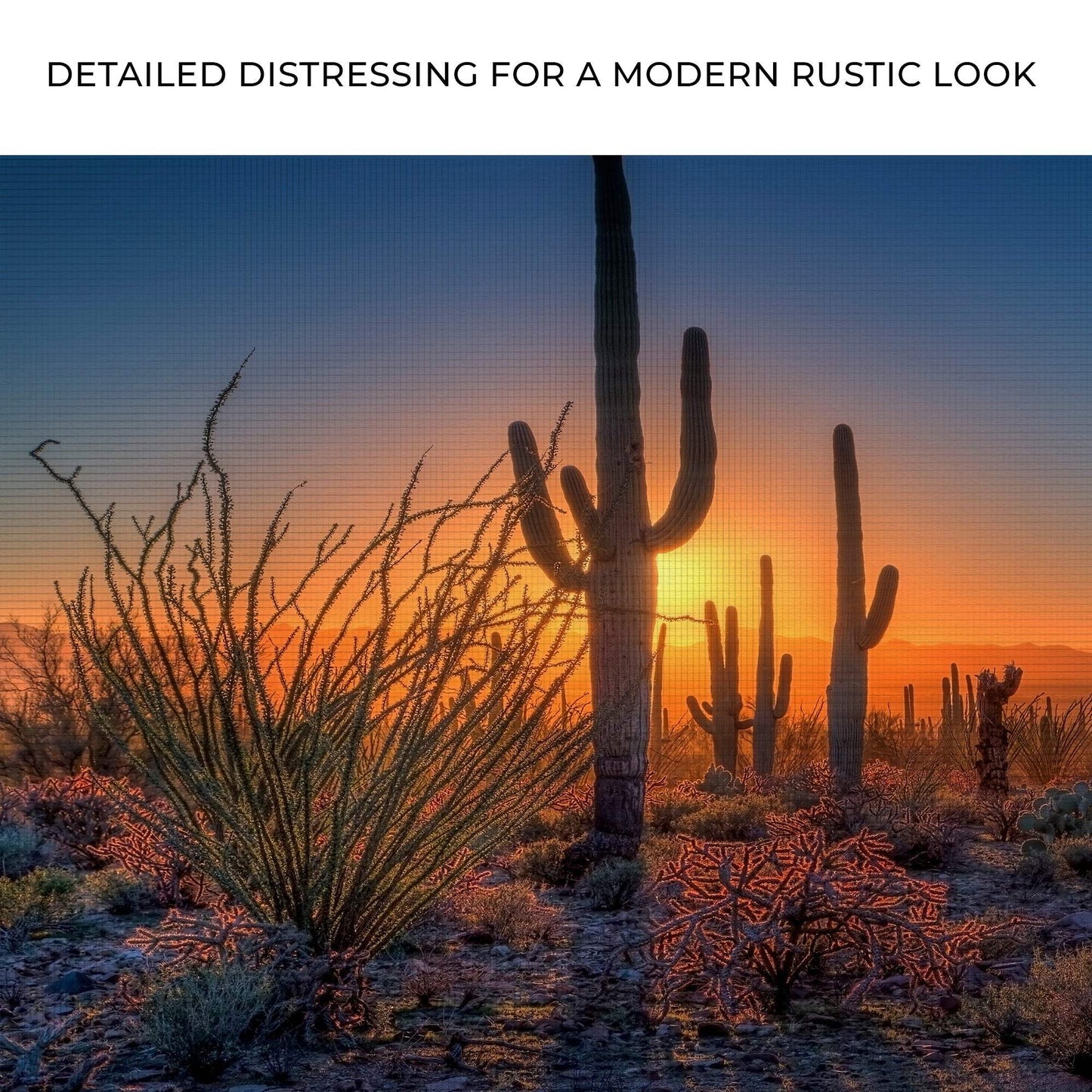 Desert Dusk Canvas Wall Art - Tailored Canvases - Flyclothing LLC