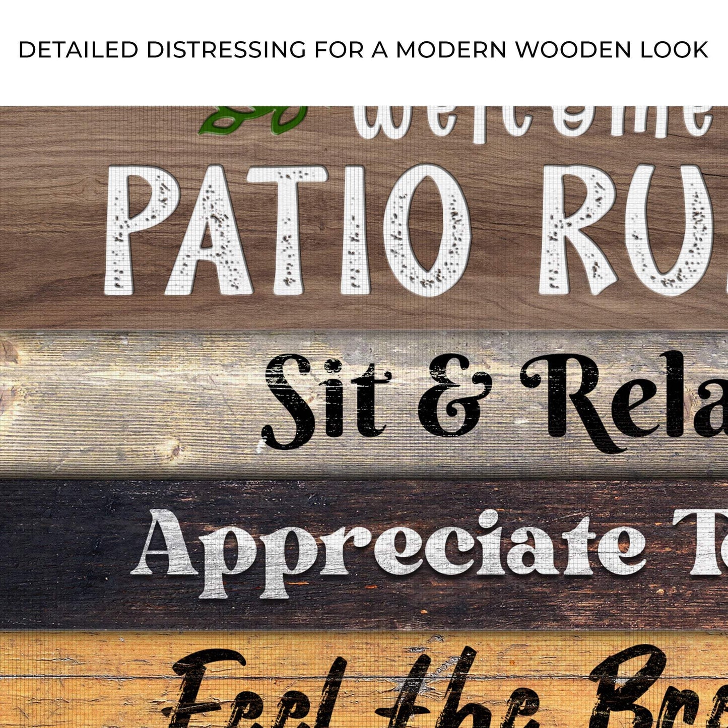 Patio Rules Sign III - Tailored Canvases - Flyclothing LLC