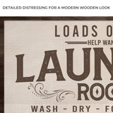 Loads Of Fun Help Wanted Laundry Room Sign - Tailored Canvases - Flyclothing LLC