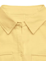 Button Front Sleeveless Blouse - Trendsi - Flyclothing LLC