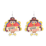 Thanksgiving Dangle Earrings - Trendsi - Flyclothing LLC