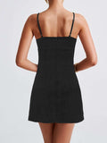 Contrast Mini Cami Dress - Trendsi - Flyclothing LLC