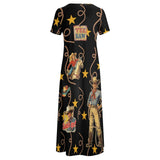 Baha Ranch Vintage Cowgirl Western Dress - Baha Ranch Western Wear - Flyclothing LLC