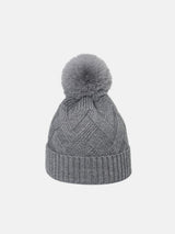 Roll Rim Hat with Pompom - Trendsi - Flyclothing LLC